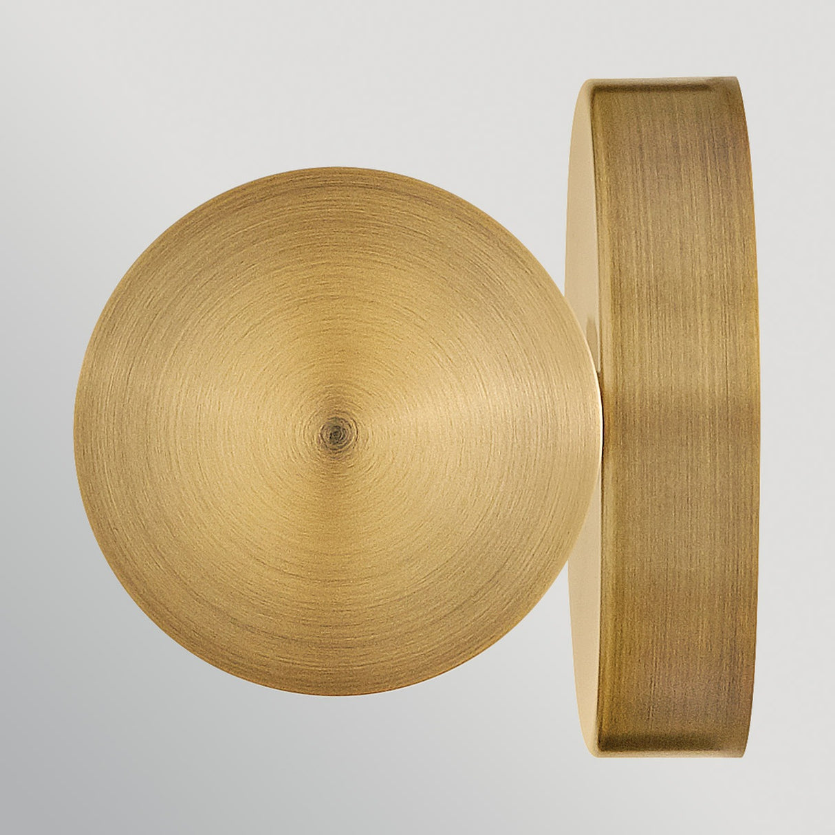 Elin 1 Light Wall Light - Lacquered Brass