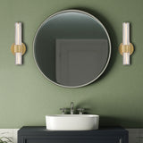 Georgette Small Wall Light - Lacquered Brass