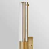 Georgette Medium Wall Light - Lacquered Brass