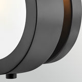Mercer 1 Light Small Wall Light - Matt Black