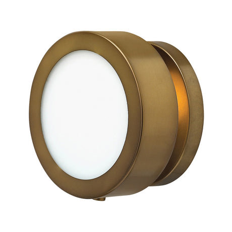 Mercer 1 Light Small Wall Light - Heritage Brass