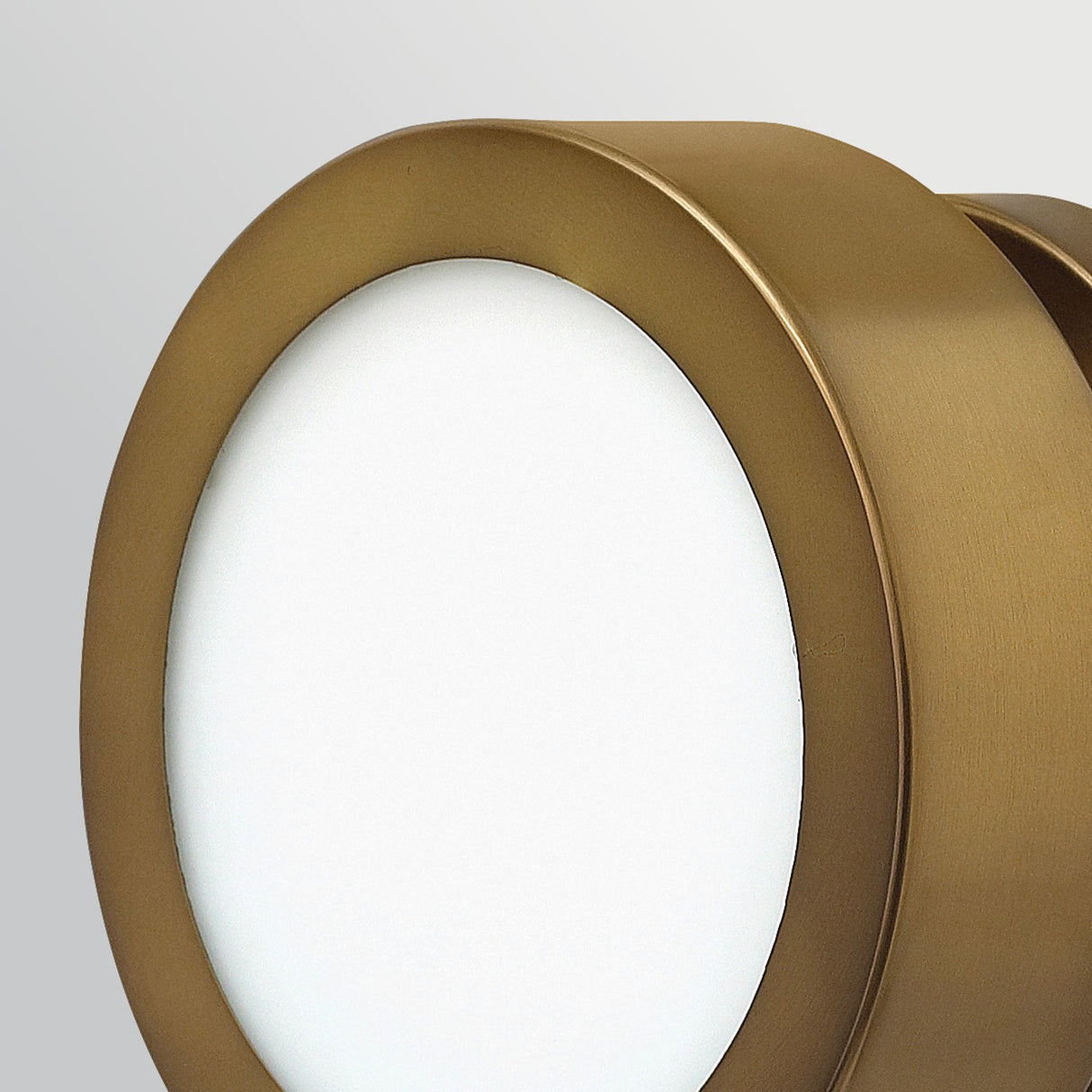 Mercer 1 Light Small Wall Light - Heritage Brass