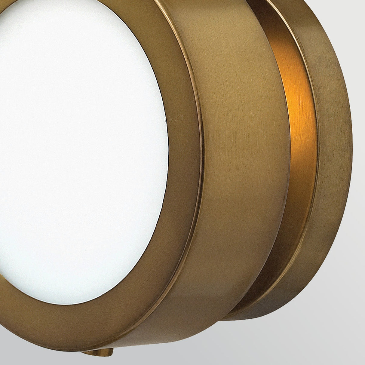 Mercer 1 Light Small Wall Light - Heritage Brass