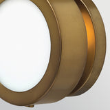 Mercer 1 Light Small Wall Light - Heritage Brass