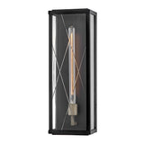 Monte 1 Light Large Outdoor Lantern - Black
