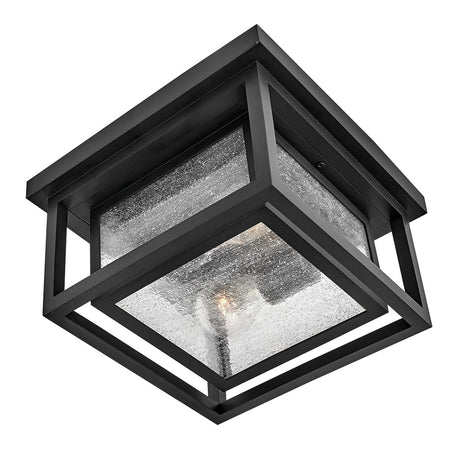 Republic 2 Light Small Outdoor Lantern - Black