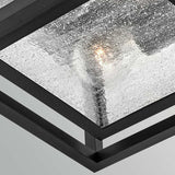 Republic 2 Light Small Outdoor Lantern - Black