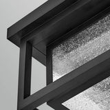 Republic 2 Light Small Outdoor Lantern - Black