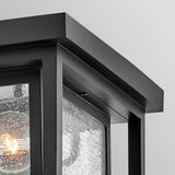 Republic 2 Light Small Outdoor Lantern - Black
