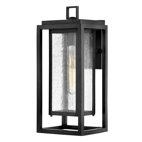 Republic 1 Light Medium Outdoor Lantern - Black