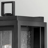 Republic 1 Light Medium Outdoor Lantern - Black