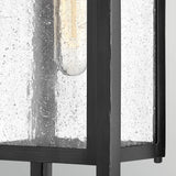 Republic 1 Light Medium Outdoor Lantern - Black