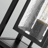 Republic 1 Light Medium Pedestal Light - Black