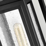Republic 1 Light Medium Pedestal Light - Black