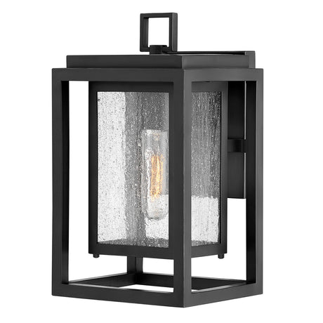 Republic 1 Light Small Outdoor Lantern - Black