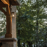 Republic 1 Light Small Outdoor Lantern - Black