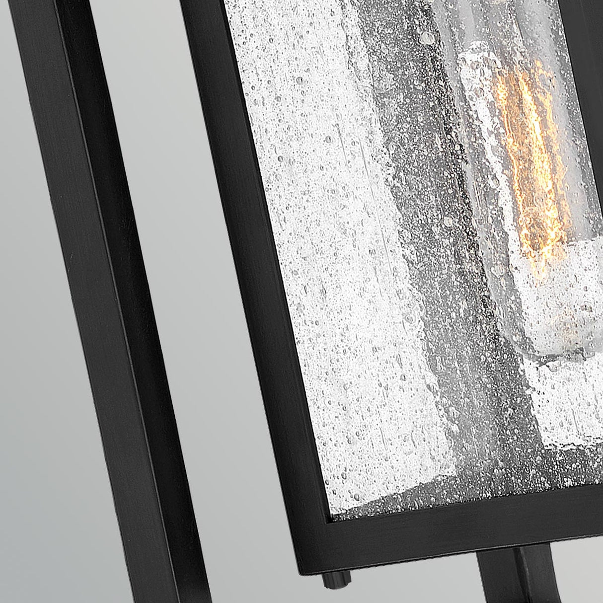 Republic 1 Light Small Outdoor Lantern - Black