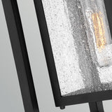 Republic 1 Light Small Outdoor Lantern - Black