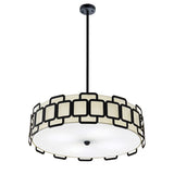 Sabina 4 Light Pendant Light - Black