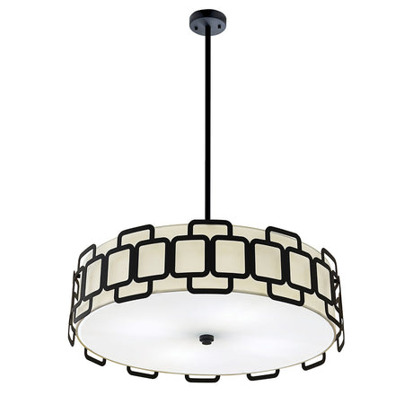 Sabina 4 Light Pendant Light - Black