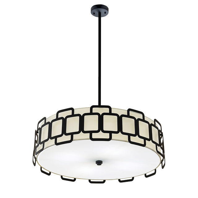 Sabina 4 Light Pendant Light - Black