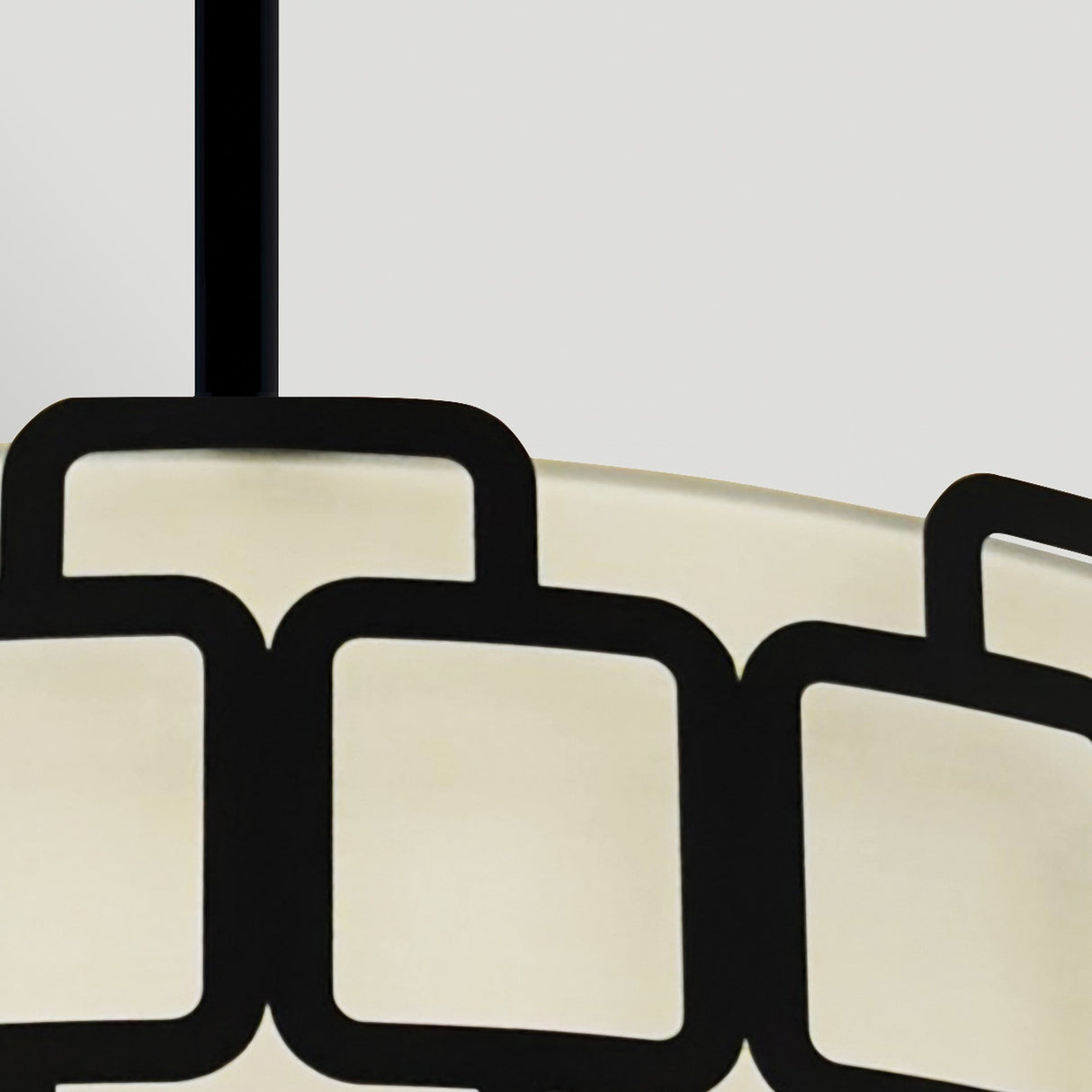 Sabina 4 Light Pendant Light - Black