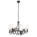 Sabina 5 Light Chandelier - Black