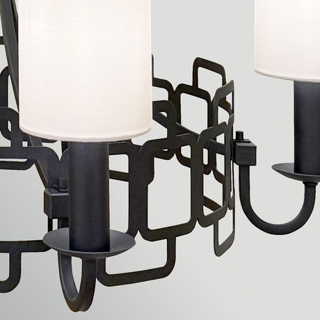Sabina 5 Light Chandelier - Black