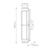 Saylor Small Wall Light - Matt Black