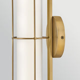 Saylor Small Wall Light - Heritage Brass