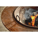 Halali Kadai Fire Pit & Surround - Rust
