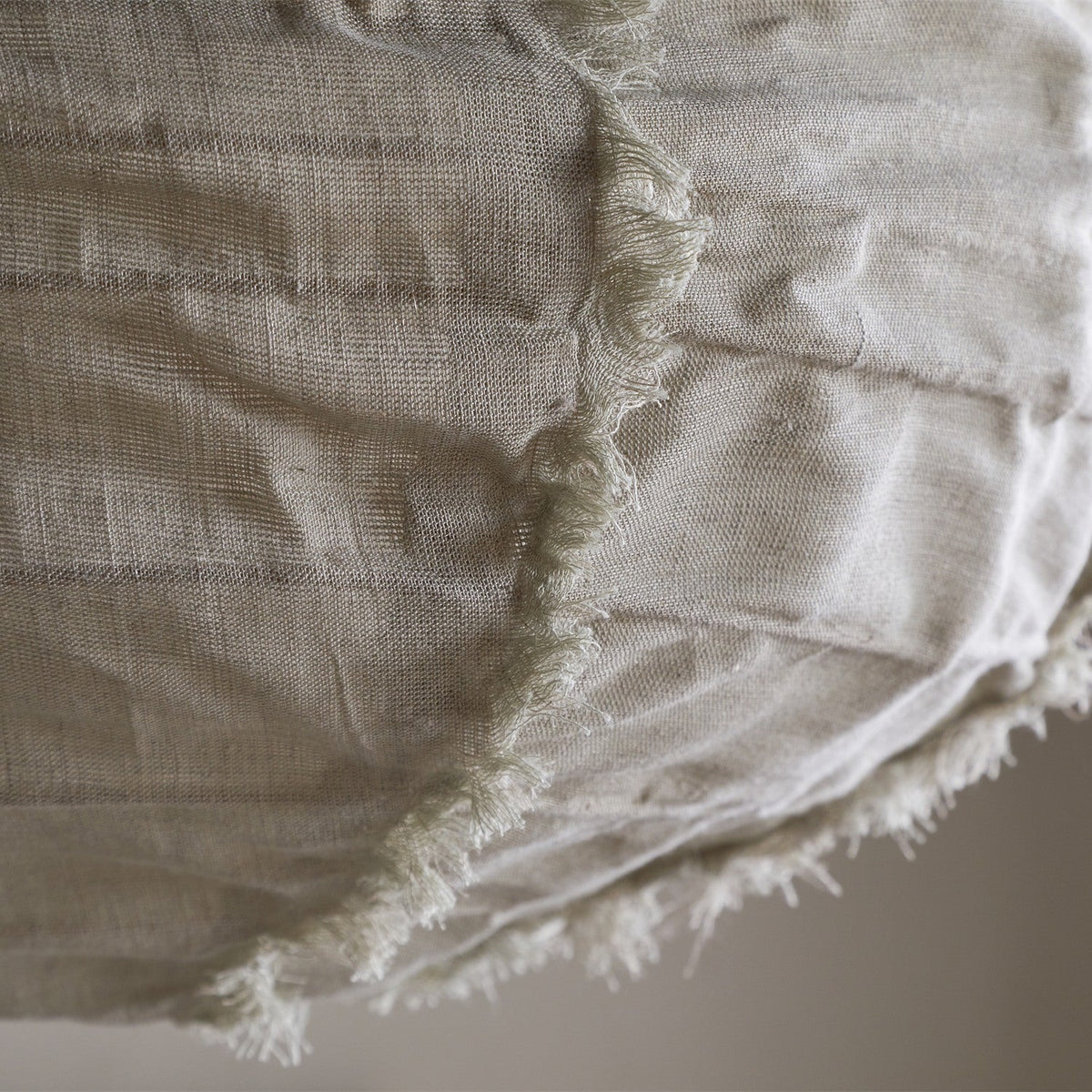 Hirana Small Linen Lampshade - Natural