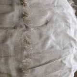 Hirana Large Linen Lampshade - Natural