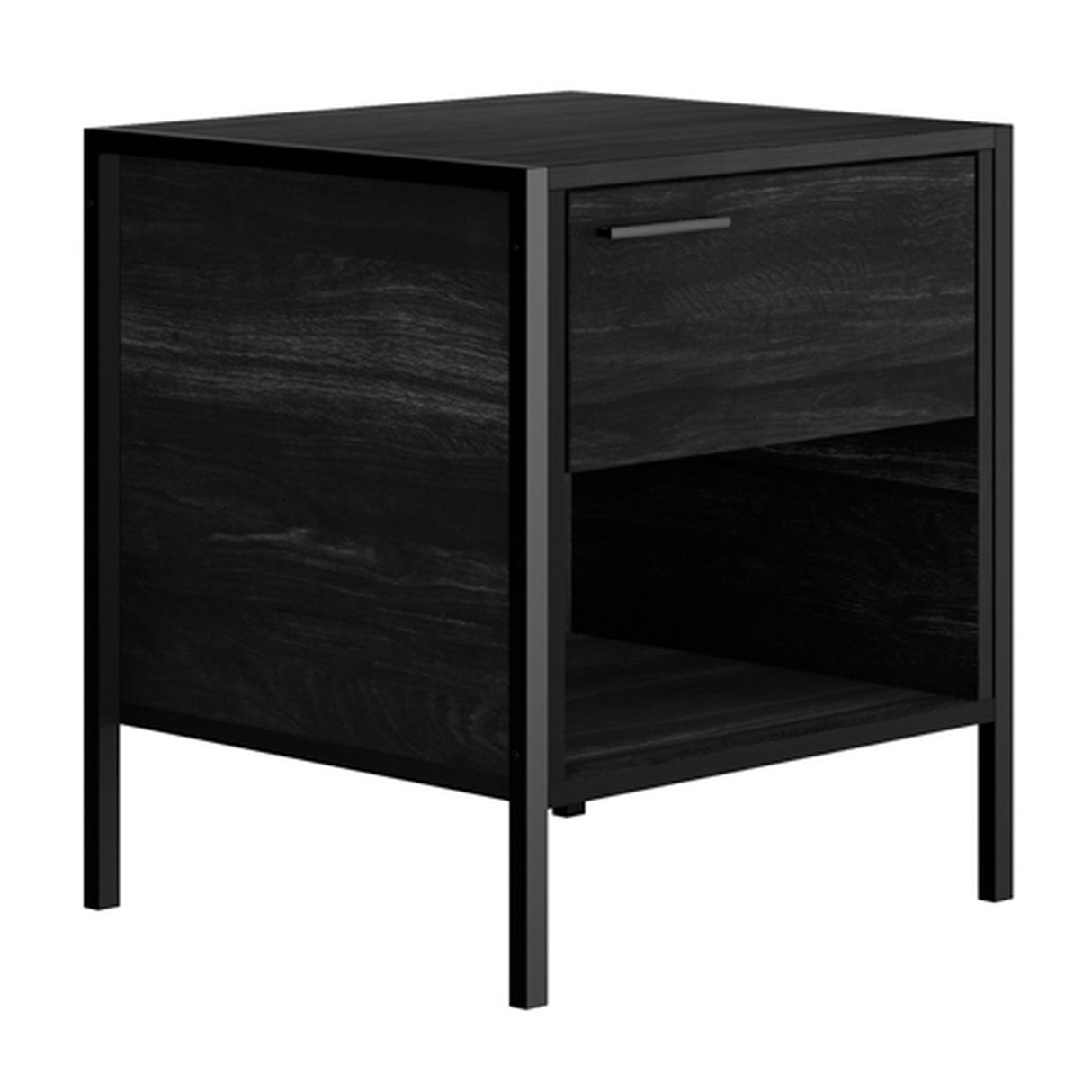 Hoxton Bedside Table - Black