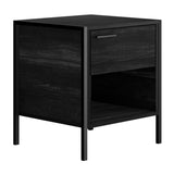 Hoxton Bedside Table - Black