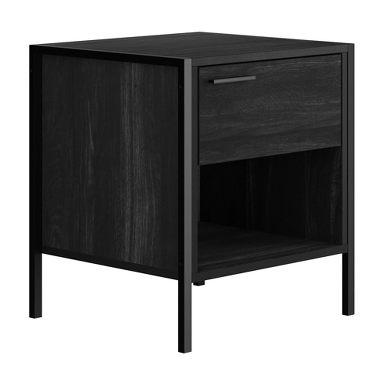 Hoxton Bedside Table - Black