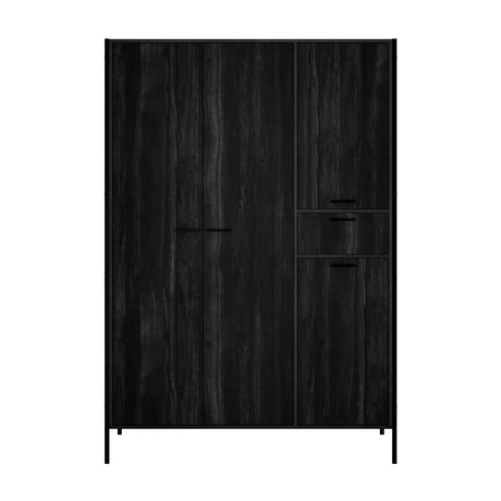 Hoxton 2 Door Wardrobe – Black