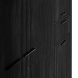 Hoxton 2 Door Wardrobe – Black