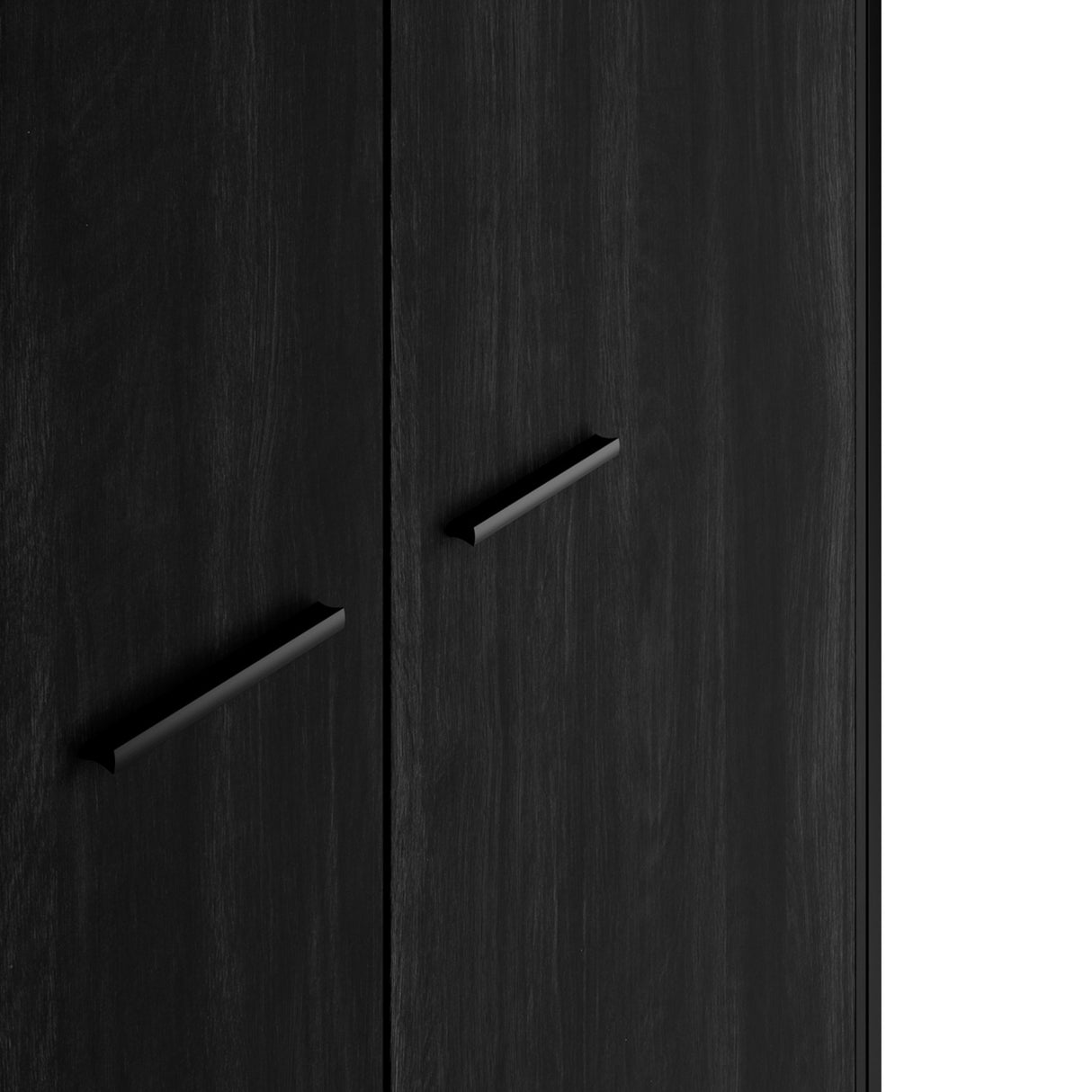 Hoxton 2 Door Wardrobe – Black