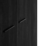 Hoxton 2 Door Wardrobe – Black