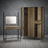 Hoxton 2 Door Wardrobe - Wood