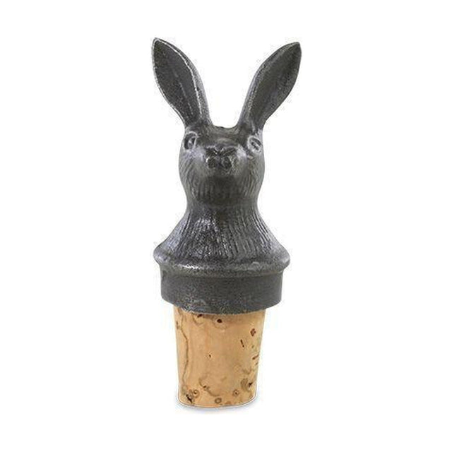 Hare Bottle Stopper - Antique Iron