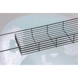 Indore Wire Bath Bridge - Aged Brass