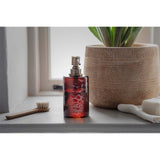 Ilcoso Recycled Hammered Glass Soap Dispenser - Amber