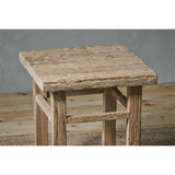 Ibo Reclaimed Wood Side Table - Natural