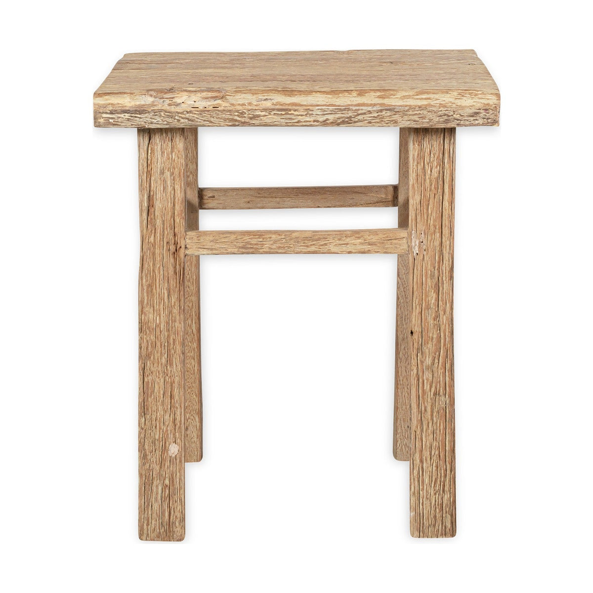 Ibo Reclaimed Wood Side Table - Natural