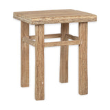Ibo Reclaimed Wood Side Table - Natural