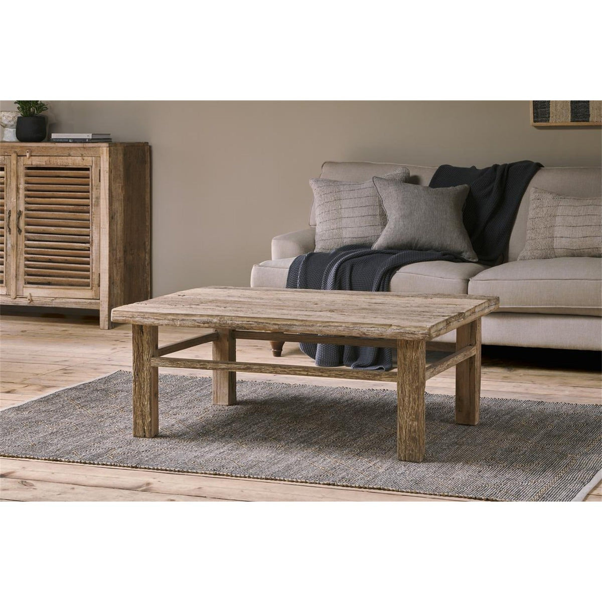 Ibo Reclaimed Wood Coffee Table - Natural