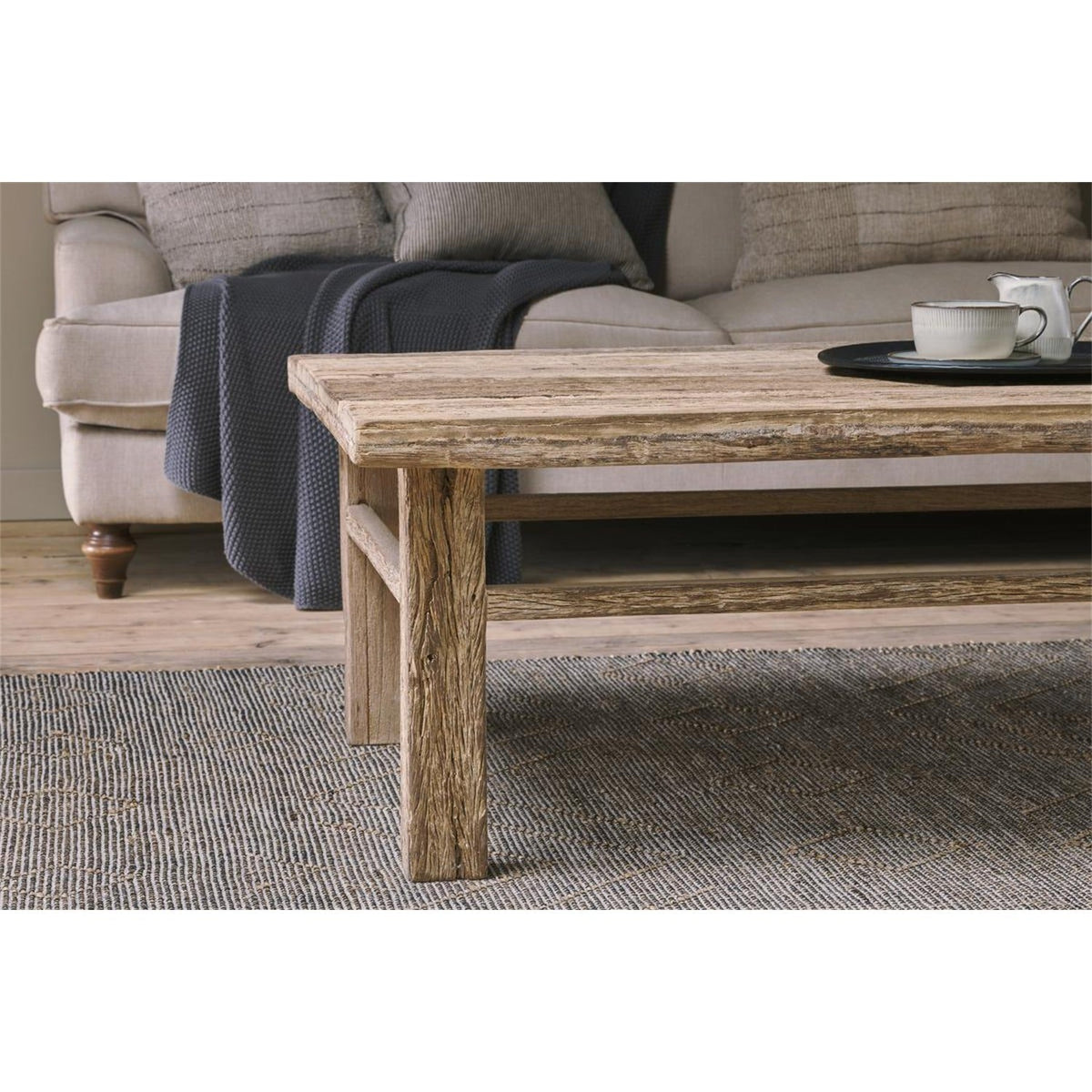 Ibo Reclaimed Wood Coffee Table - Natural