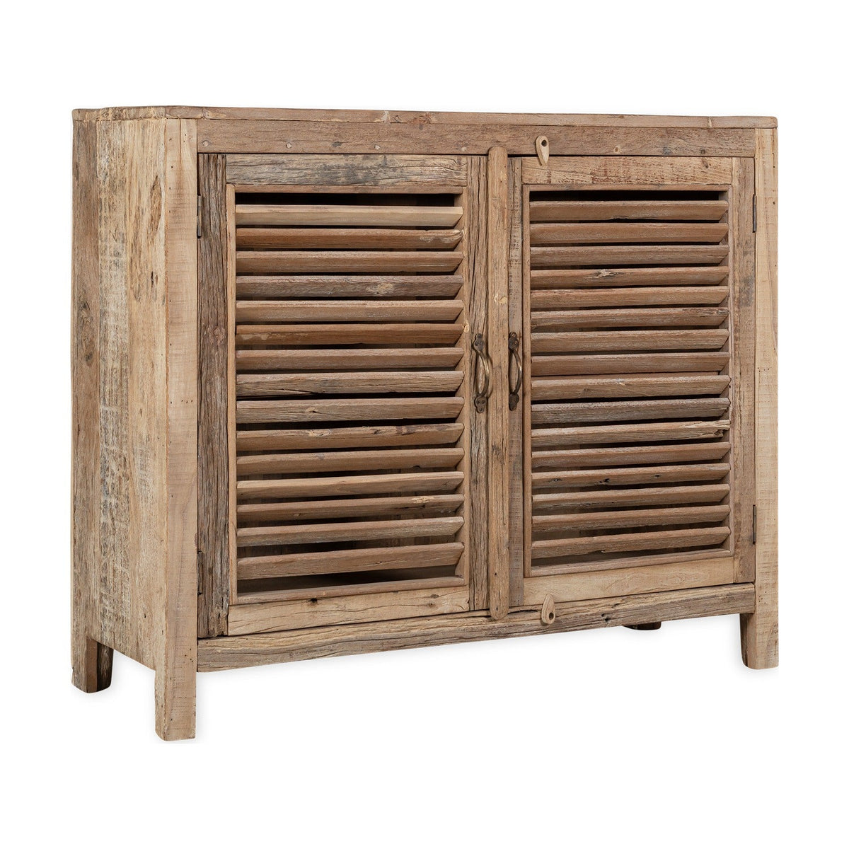 Ibo Reclaimed Wood Slatted Sideboard - Natural